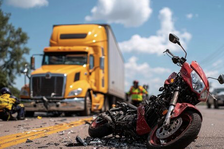 Avondale Motorcycle crash with semi truck